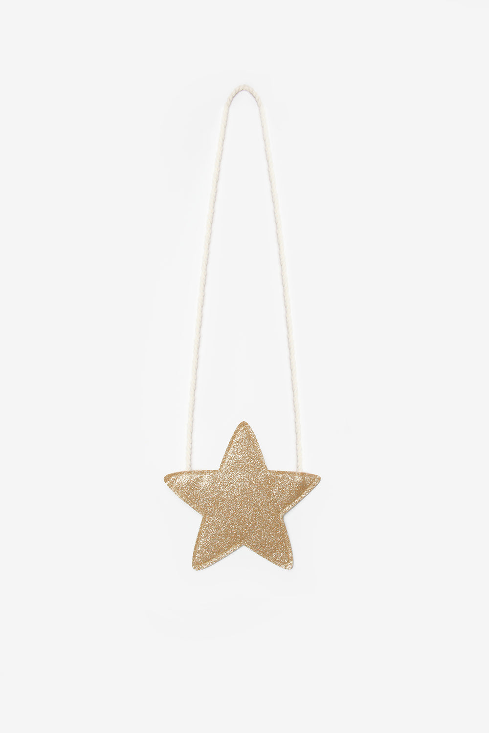 Chloe Girls’ Green Star Print Tiered Dress, Gold Star Crown & Bag Set