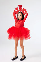 Miranda Girls’ Red Tutu Ballerina Dress