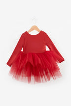 Miranda Girls’ Red Tutu Ballerina Dress
