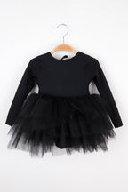 Miranda Girls’ Black Tutu Ballerina Dress
