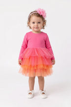 Miranda Baby Girls’ Pink Tutu Ballerina Dress