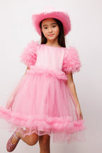Madison Girls’ Pink Ruffle Tulle Dress